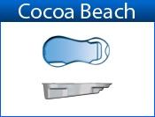 COCOA BEACH fiberglass pool