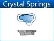 CRYSTAL SPRINGS fiberglass pool