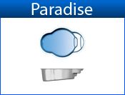 PARADISE fiberglass pool