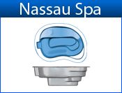 NASSAU fiberglass spa