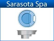 SARASOTA fiberglass spa